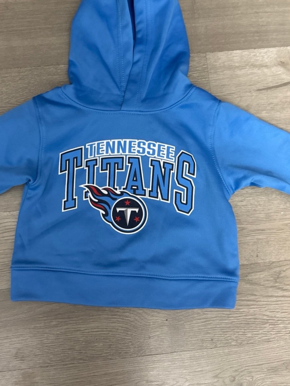 Titan Tennessee Titans Light Blue Kids Hoodie with Team Logo
